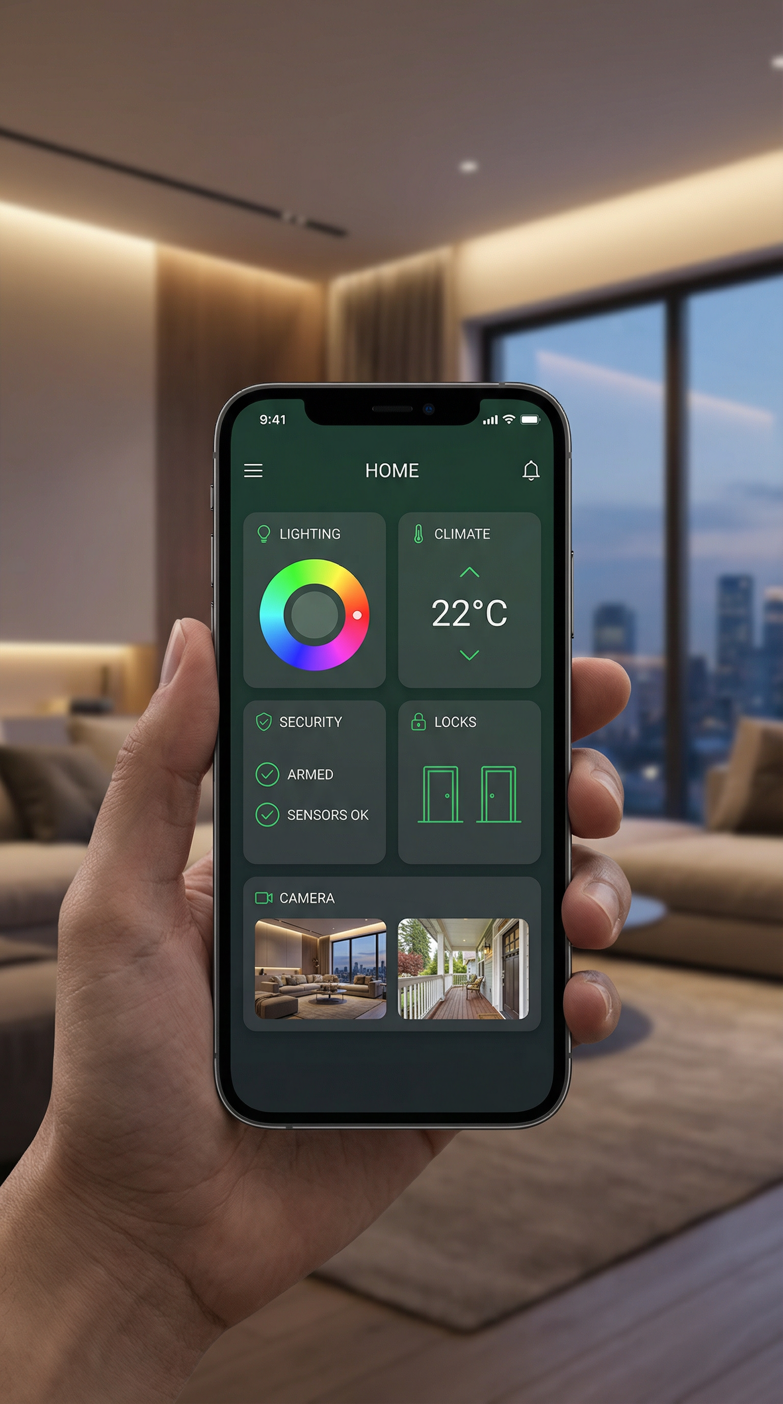 التحكم عبر الجوال